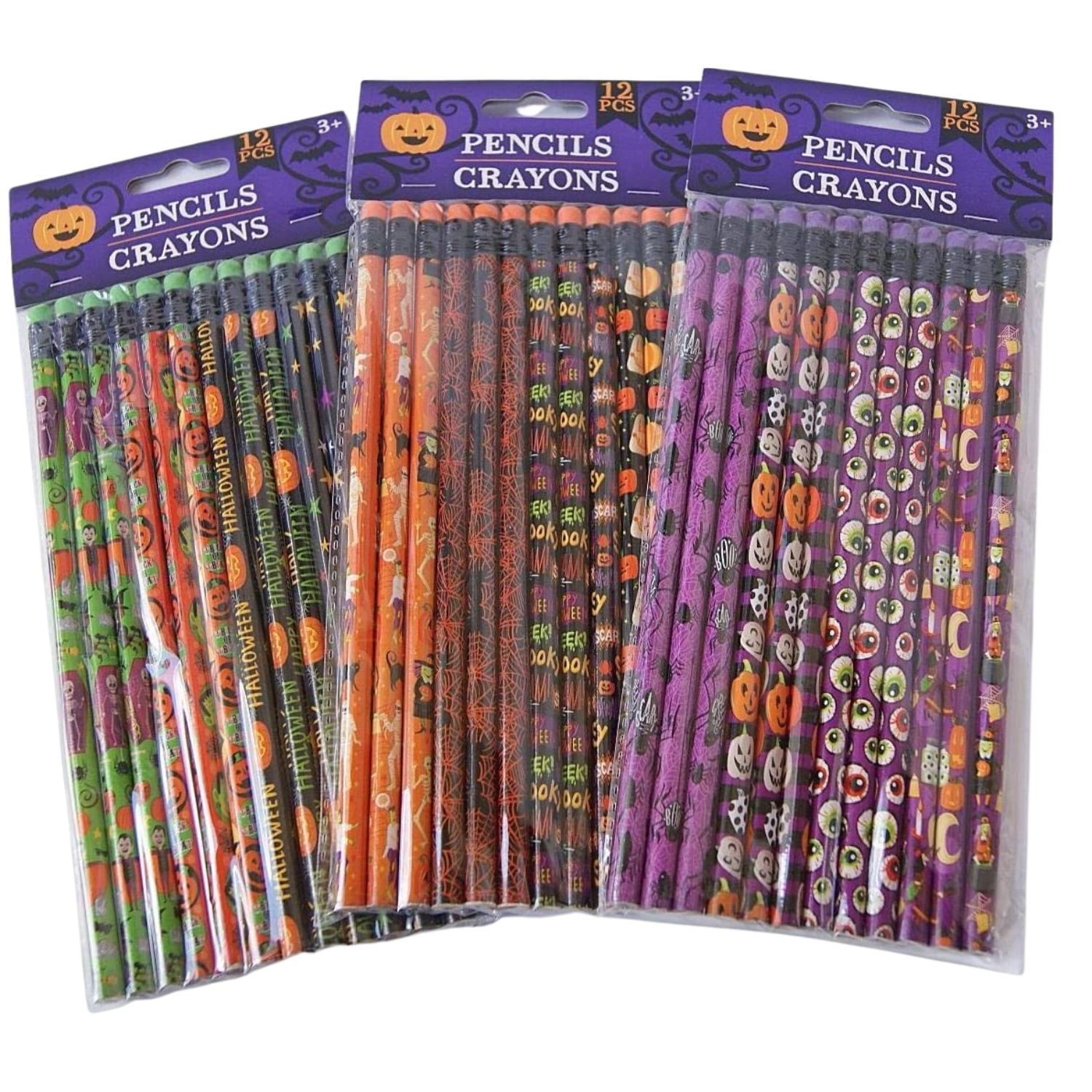  50 Pieces Halloween Pencils Scented Pencils School Pencils 10  style Smelly Pencils Colorful Pencils with Fruit Elements for Teachers  Classrooms Reward Halloween Party Kids Gifts Supplie (50) : Office Products