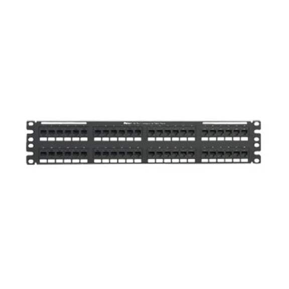 48 Port 2RU Cat 6 Punchdown Keystone Patch Panel