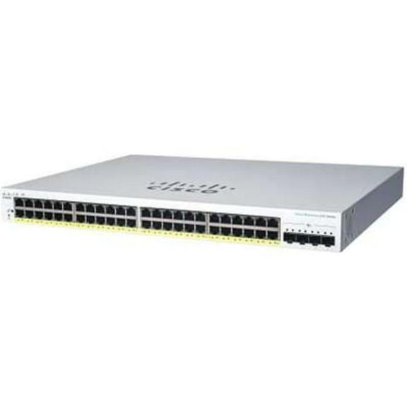 48 Port GE 4 x 10G SFP Plus Ethernet Smart Switch, White