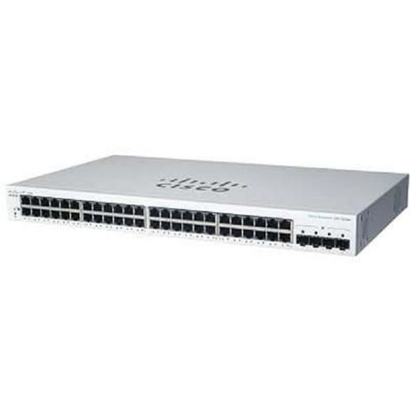 48 Port GE PoE 4 x 10G SFP Plus Ethernet Smart Switch, White