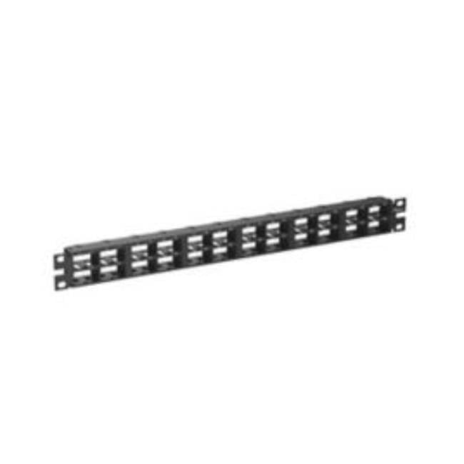 48 Port Modular HD Mini-Com Patch Panel, Black - Walmart.com