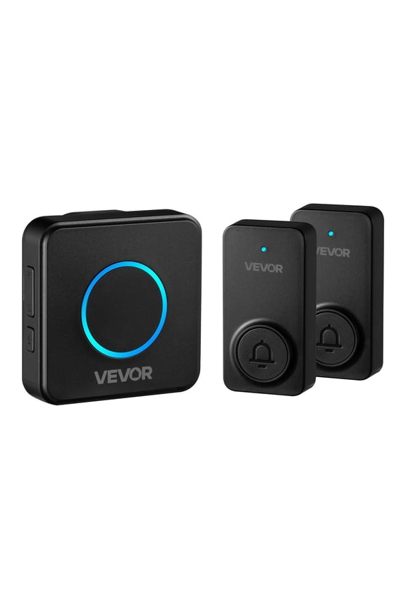 Easy Install Wireless Doorbell, 48 Ringtones, 1000ft Range, IP54 Waterproof