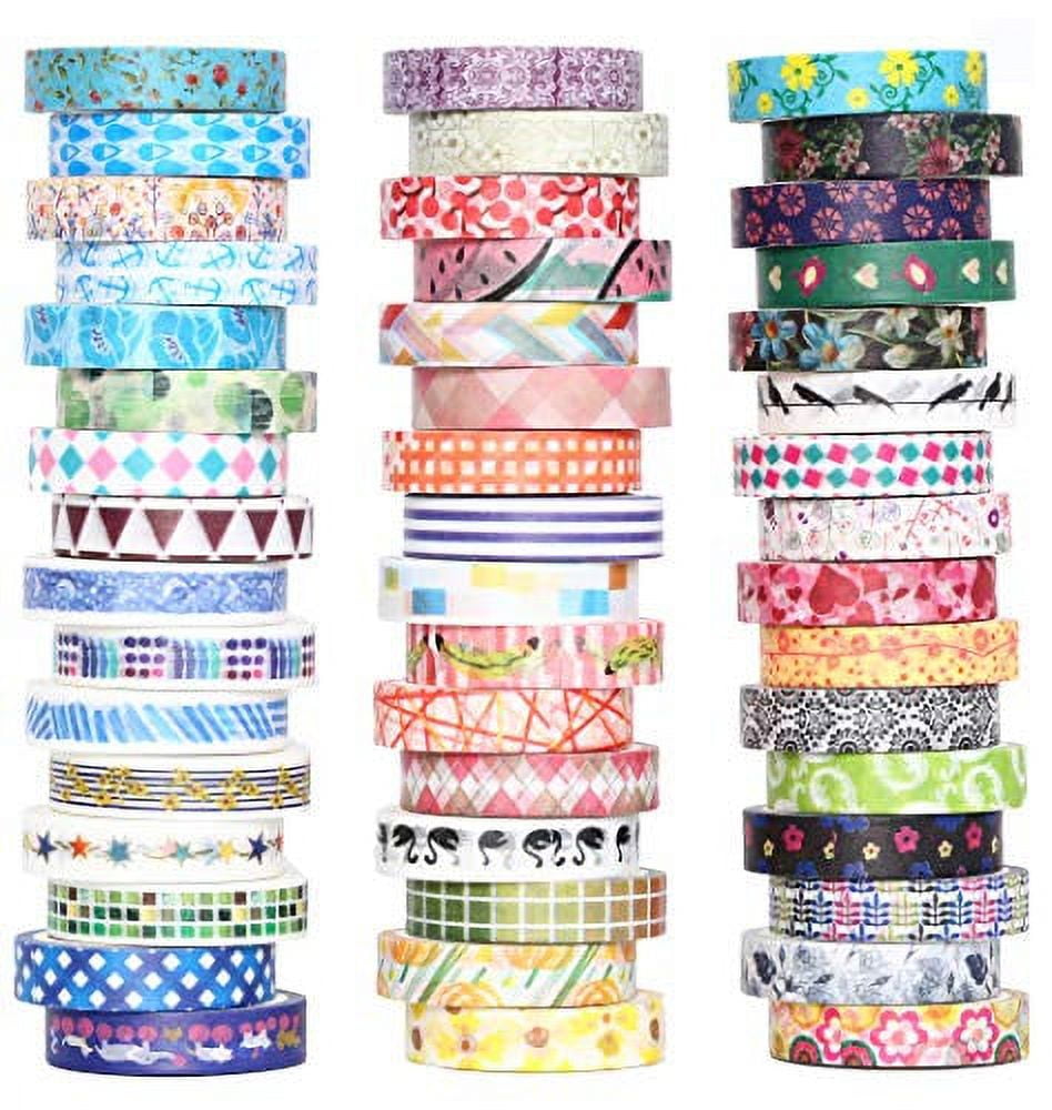 6 Rolls scrapbook tape crafting tape gift washi tape of Colorfast Simple  Art