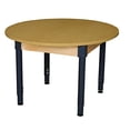 thumbnail image 1 of wood designs hpl48rnda1829 - round high pressure laminate table with adjustable legs 18"-29", 1 of 2