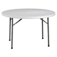 thumbnail image 1 of 48" Round Light Gray Resin Multi Purpose Table, 1 of 9