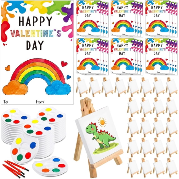 48 Sets Valentines Party Favors for Class Valentines Day Gifts Mini ...