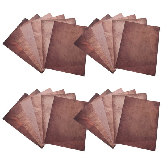 48 Sheets Vintage Writing Paper Printable Antique Stationery for Letter Size Printer Aged Parchment Pirate Scrolls and Invitation Paper