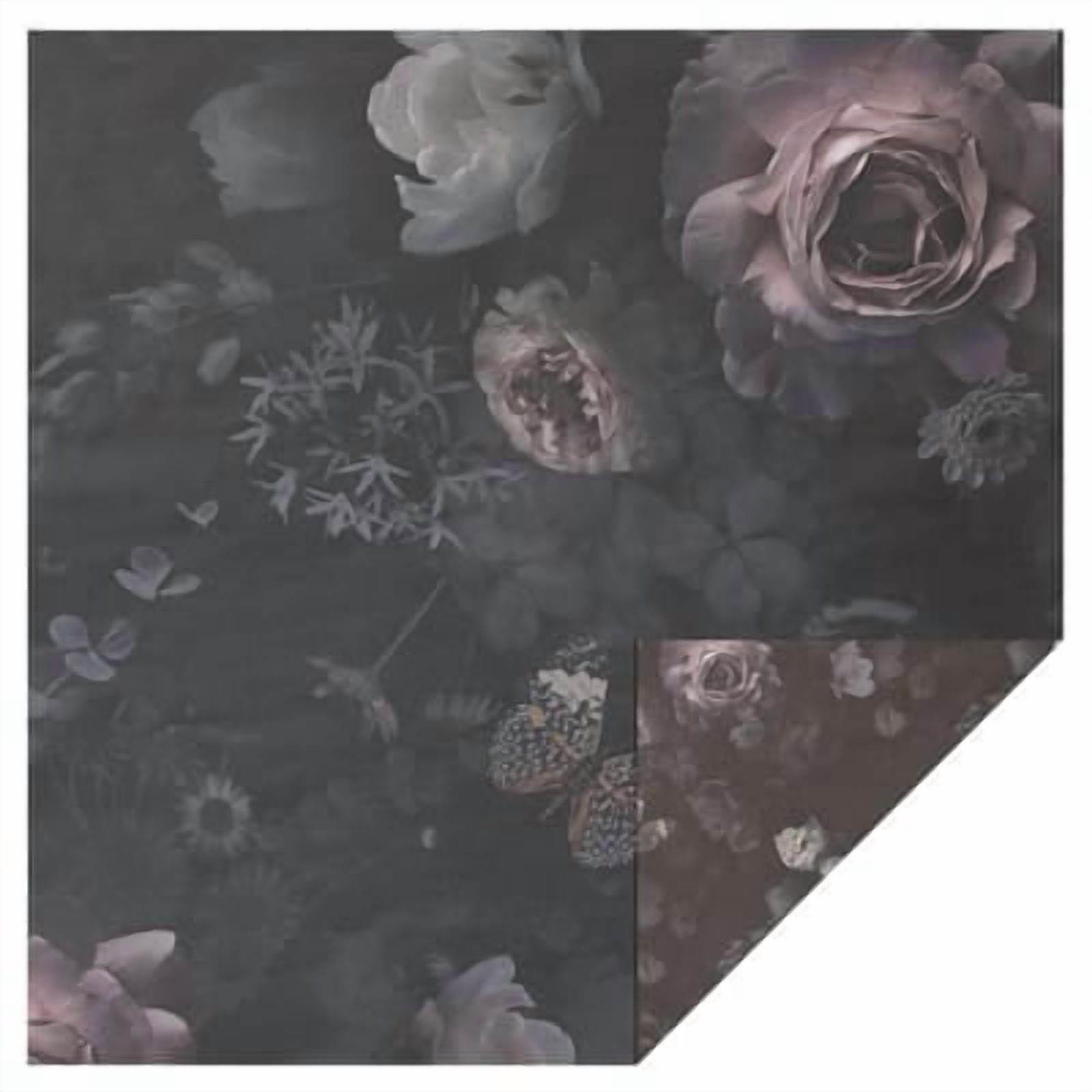 Recollections 48 Sheets Dark Floral 12" x 12" Cardstock Paper - Acid & Lignin Free Paper for Scrapbooks, Arts & Crafts - Bulk Pack