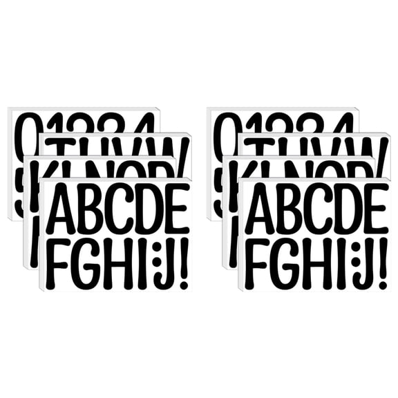 4 Inch Vinyl Letters for Signs and Labels