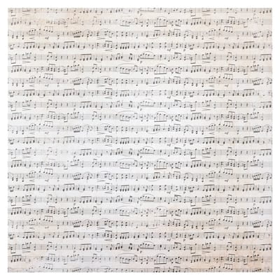 Recollections 48 Sheets Music Sheet 12" x 12" Cardstock Paper - Acid & Lignin Free Paper for Scrapbooks, Arts & Crafts - Bulk Pack