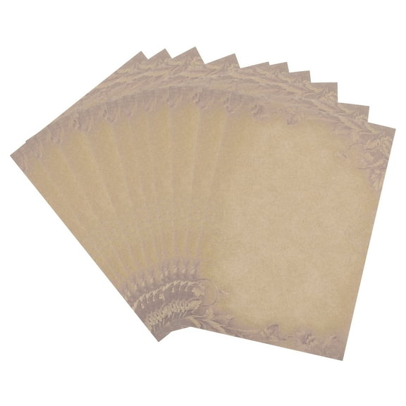 48 Sheets Vintage Paper Old Looking Paper 6" x 8" Cardstock Watercolor Stationary for Scrapbooking Printing Cards