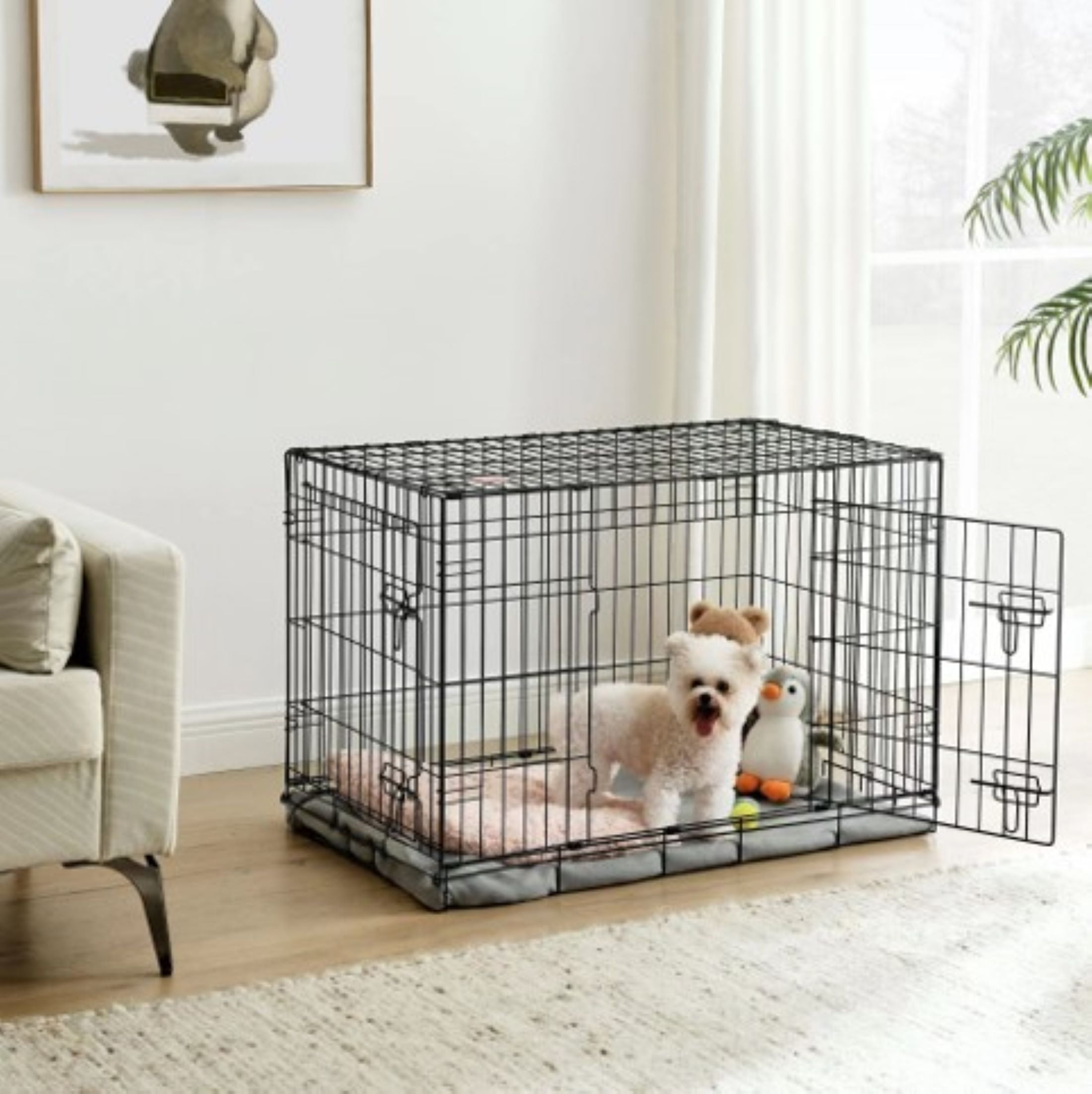 48'' Single Door Dog Crate