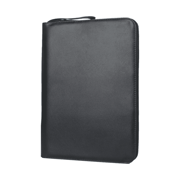 48-Slots Pen Holder Personalized PU Gift Bag Storage Business Office Protective Cover Black