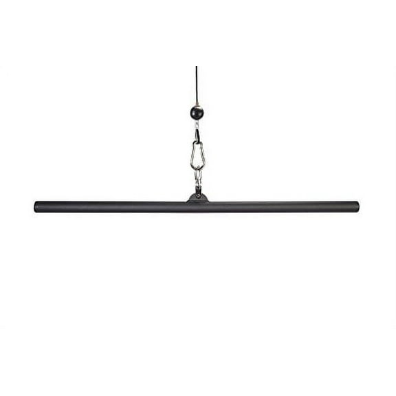 48" Straight LAT Pull Down Bar HOG Legs