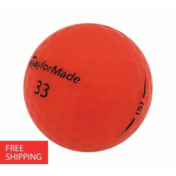 Pre-Owned 48 Taylormade Project (s) Mat Red 5A Used Recycled Golf Balls, by Mulligan Golf Balls