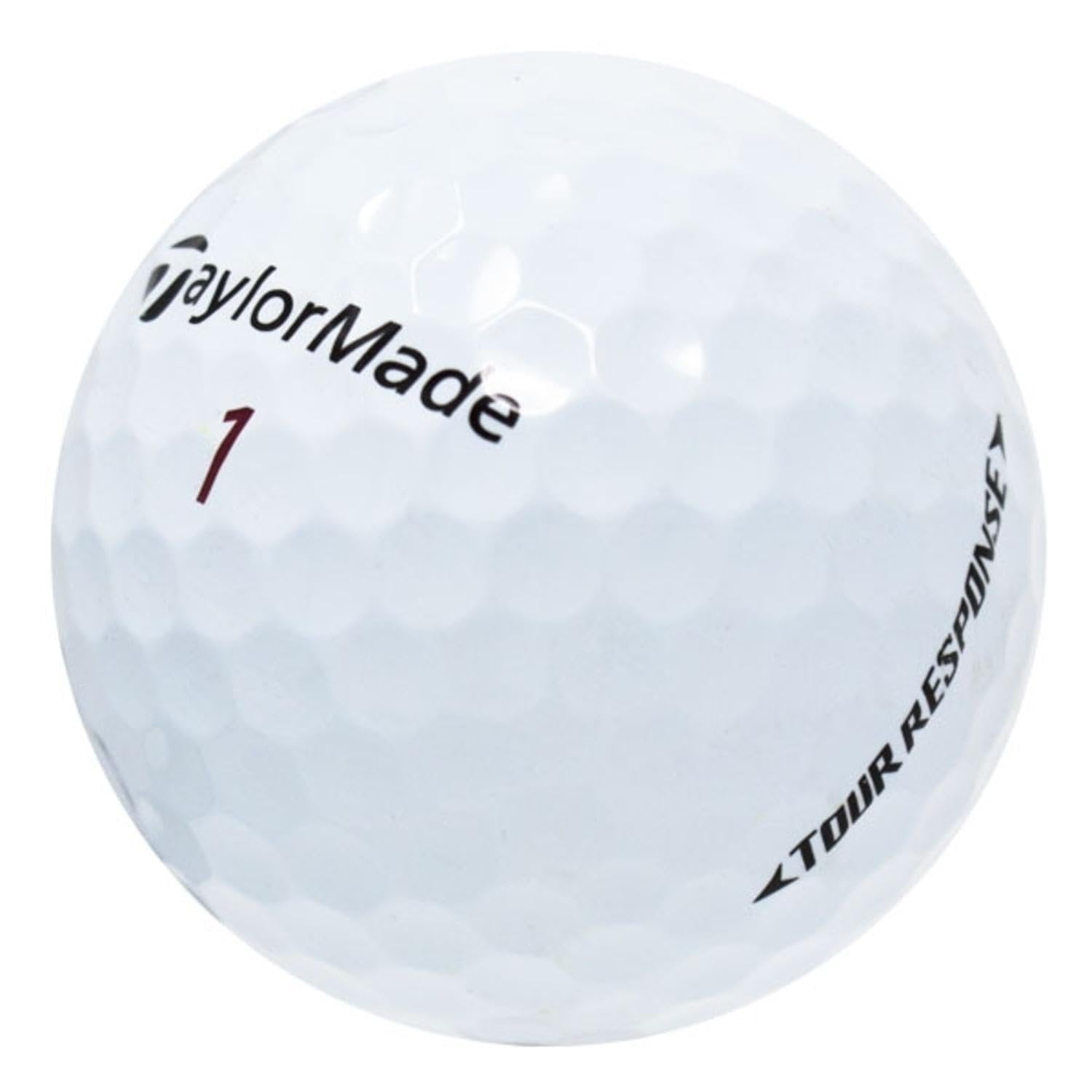 48 Taylormade Tour Response Golf Balls in Mint Condition, Recycled Used Golf Balls, AAAAA Quality Quality, Best Quality, White