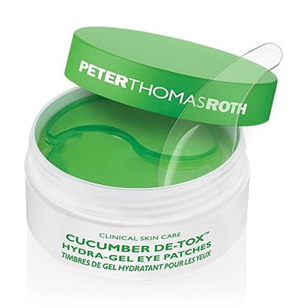 ($48 Value) Peter Thomas Roth Cucumber De Tox Hydra Gel Eye Patches 60 pcs