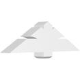 thumbnail image 1 of 48"W x 14"H x 6"D x 6"F, 7/12 Pitch, Redmond Architectural Grade PVC Gable Bracket, 1 of 8