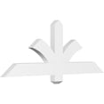 thumbnail image 1 of 48"W x 18"H x 2"D x 4"F, 9/12 Pitch, Redmond Architectural Grade PVC Gable Bracket, 1 of 8
