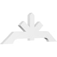 thumbnail image 1 of 48"W x 18"H x 2"D x 4"F, 9/12 Pitch, Vanguard Architectural Grade PVC Gable Bracket, 1 of 8