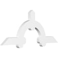 thumbnail image 1 of 48"W x 20"H x 2"D x 4"F, 10/12 Pitch, Ericson Architectural Grade PVC Gable Bracket, 1 of 8