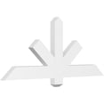 thumbnail image 1 of 48"W x 20"H x 2"D x 4"F, 10/12 Pitch, Kennewick Architectural Grade PVC Gable Bracket, 1 of 8