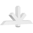 thumbnail image 1 of 48"W x 20"H x 4"D x 4"F, 10/12 Pitch, Kennewick Architectural Grade PVC Gable Bracket, 1 of 8