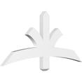 thumbnail image 1 of 48"W x 22"H x 2"D x 4"F, 11/12 Pitch, Davenport Architectural Grade PVC Gable Bracket, 1 of 8