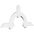 thumbnail image 1 of 48"W x 22"H x 2"D x 4"F, 11/12 Pitch, Ericson Architectural Grade PVC Gable Bracket, 1 of 8