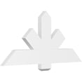 thumbnail image 1 of 48"W x 22"H x 2"D x 6"F, 11/12 Pitch, Kennewick Architectural Grade PVC Gable Bracket, 1 of 8
