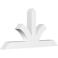 thumbnail image 1 of 48"W x 24"H x 4"D x 4"F, 12/12 Pitch, Richland Architectural Grade PVC Gable Bracket, 1 of 8