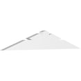 thumbnail image 1 of 48"W x 8"H x 2"D x 4"F, 4/12 Pitch, Saratoga Architectural Grade PVC Gable Bracket, 1 of 9