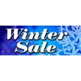thumbnail image 1 of 48" WINTER SALE DECAL sticker store clearance, 1 of 1