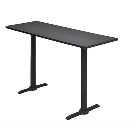 48 X 24 In. Cain Cafe Height Training Table - Grey