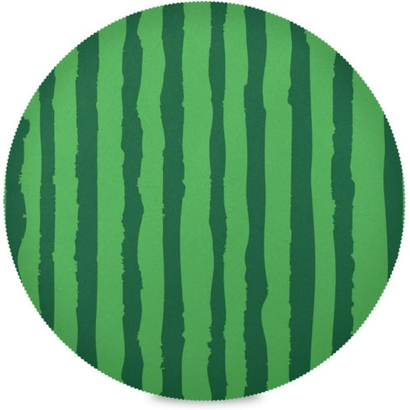 48"X 48" Illustration Watermelon Pattern Elastic Fitted Edged Round Tablecloth Fade Resistant Anti-Shrink Table Cloth Washable Table Cover for Banquet Home Indoor or Outdoor