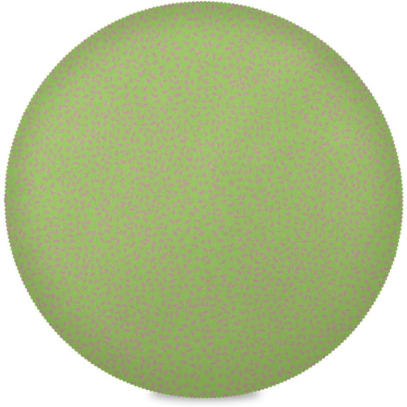 48"X 48" Vintage Green Floral Elastic Fitted Edged Round Tablecloth Fade Resistant Anti-Shrink Table Cloth Washable Table Cover for Banquet Home Indoor or Outdoor