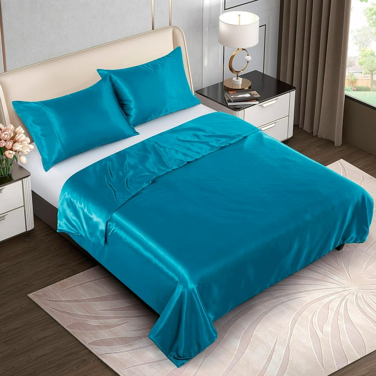 48 X72 Duvet Cover For Weighted Blanket Teal Satin Weighted Blanket Cover Walmart