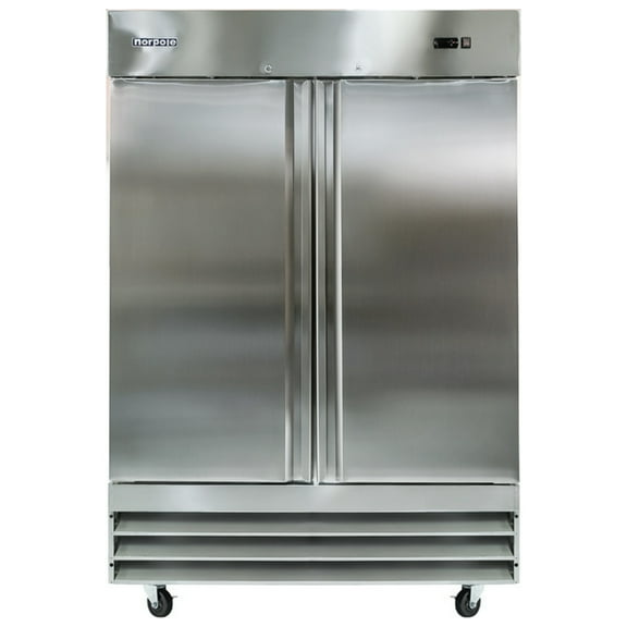 48 cu. ft. 2-Door Commercial Upright Reach-In Freezer in Stainless Steel