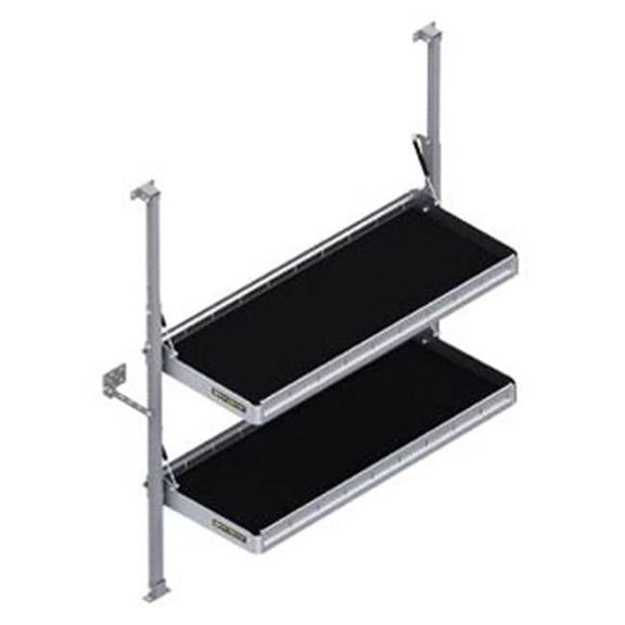 48 ft. Folding Shelf Unit with Two Shelves
