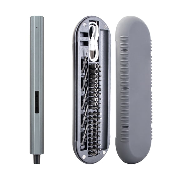 48 in 1 Electric Screwdriver Set Power Tool Screw Driver Bits with LED Light for Phone Glasses Watch PC Camera