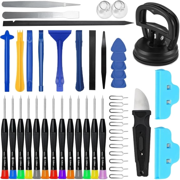 48-in-1 Precision Screwdriver Repair Tool Set for Mobile Phones, Electronics Opening Kit for DIY and Professional Repair