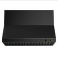 thumbnail image 1 of 48 in. 900 CFM Wall Mount Range Hood in Titanium Stainless Steel with Gold, 1 of 9