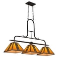 thumbnail image 1 of 48 in. Biltmore 3 Light Island Pendant, Copper Rust & Tea Stained Acrylic, 1 of 1