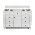 thumbnail image 1 of 48 in. Bristol Single Vanity, Bright White, 1 of 1
