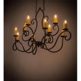 thumbnail image 1 of 48 in. Clifton 10 Light Oblong Chandelier, Timeless Bronze, 1 of 1