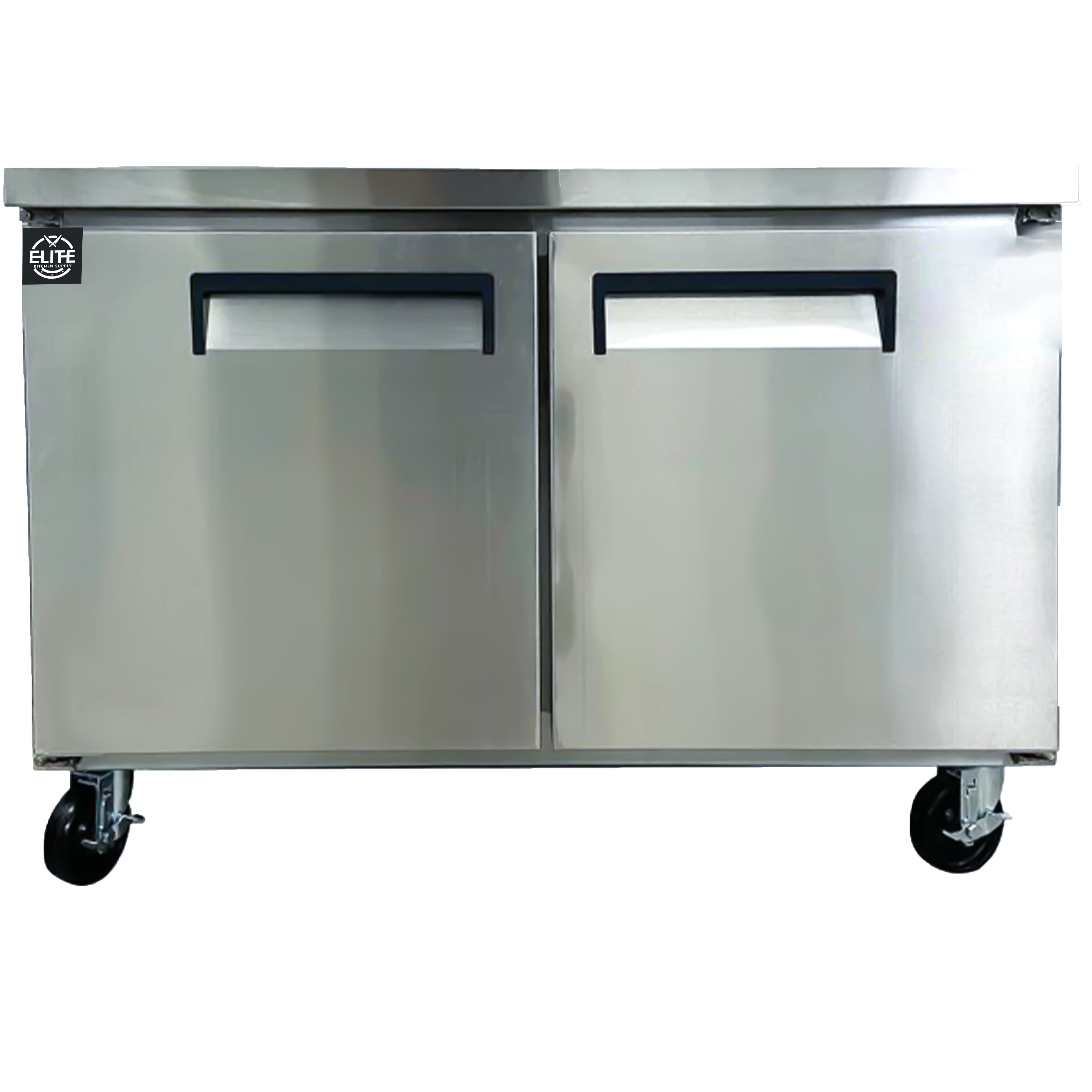 48 in. Commercial ETL NSF Undercounter Refrigerator 12.3 Cu.Ft. Cold Prep Table, Under Counter Refrigerator Cooler in Stainless Steel