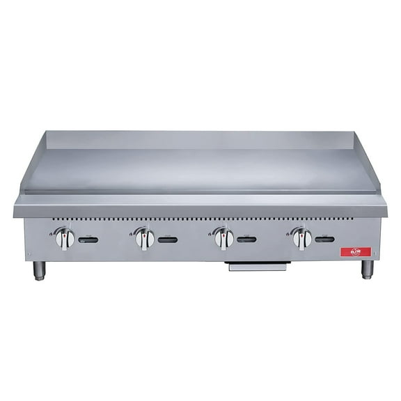 48 in. Commercial Four Burner Gas/Propane Manual Griddle 120000BTU