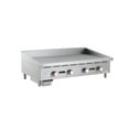 thumbnail image 1 of Magic Chef Commercial 48 in. Commercial Manual Countertop Griddle in Stainless Steel, 1 of 5