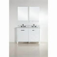thumbnail image 1 of 48 in. Double Sink Vanity with White Carrara Top, 1 of 1