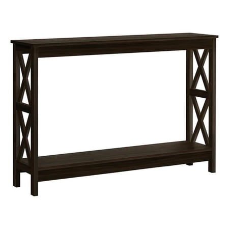 48 in. Espresso Hall Console Accent Table
